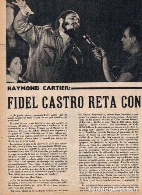 Otros art&iacute;culos de coleccionismo en papel: LAMINA V17148: Fidel Castro - VVAA