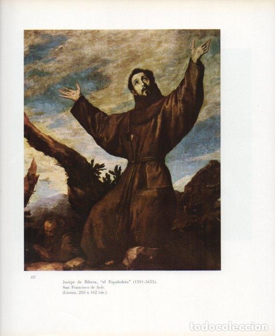 Otros art&iacute;culos de coleccionismo en papel: LAMINA V17749: San Francisco de Asis por el Espa&ntilde;oleto - Varios