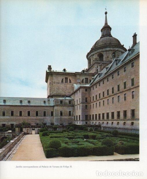 Otros art&iacute;culos de coleccionismo en papel: LAMINA V17590: Monasterio del Escorial. Jardin del Palacio de Verano de Felipe II - Varios