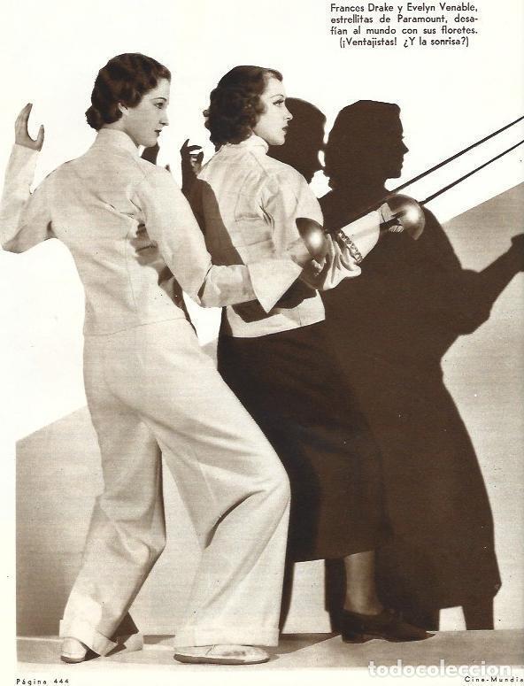 Altri oggetti di carta: LAMINA 31786: Frances Drake y Evelyn Venable - VVAA