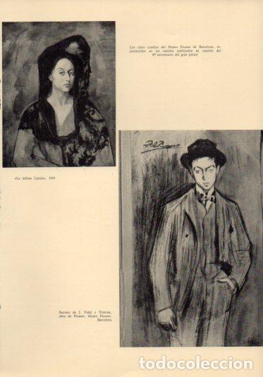 Otros art&iacute;culos de coleccionismo en papel: LAMINA V23070: La Se&ntilde;ora Canals por Picasso - Varios
