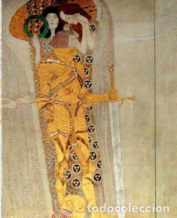 Otros art&iacute;culos de coleccionismo en papel: LAMINA V23242: Gustav Klimt. Las Fuerzas hostiles Friso de Beethoven detalle - Varios