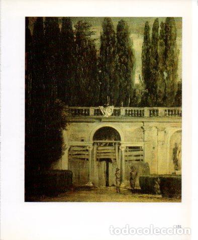 Otros art&iacute;culos de coleccionismo en papel: LAMINA V23228: Velazquez. Vista del jardin de la Villa Medicis, en Roma entrada a la gruta - Varios