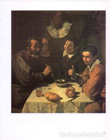 Otros art&iacute;culos de coleccionismo en papel: LAMINA V23188: Velazquez. El almuerzo - Varios