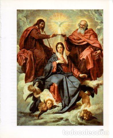 Otros art&iacute;culos de coleccionismo en papel: LAMINA V23220: Velazquez. La Coronacion de la Virgen - Varios