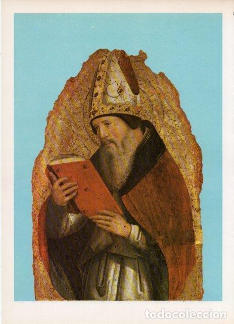 Otros art&iacute;culos de coleccionismo en papel: LAMINA V18757: San Agustin por Antonello da Messina - Varios