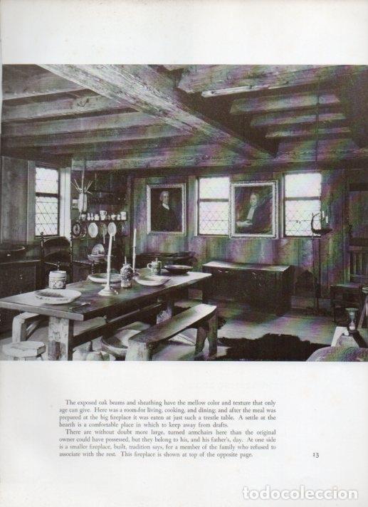 Otros art&iacute;culos de coleccionismo en papel: LAMINA V18797: Time stone Farm. The great room. Home of Arthur M. Greenwood, Marlboro - Helen Comsto