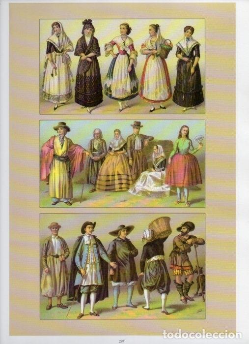 Sammelleidenschaft Andere Papierartikel: LAMINA V18452: Traditional costumes of the 1880s. Spain. The island of Majorca - Albert Racinet