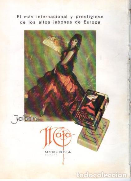 Otros art&iacute;culos de coleccionismo en papel: LAMINA V25221: Publicidad jabon Maja de Myrurgia - Varios