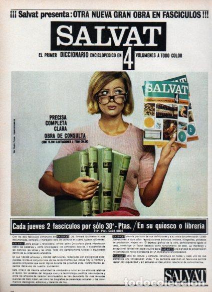 Otros art&iacute;culos de coleccionismo en papel: LAMINA V25241: Publicidad Salvat - Varios