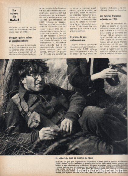 Paper Collecting Others: LAMINA V25107: John Lennon en escena Como gane la guerra - Varios