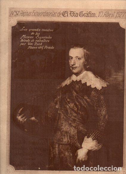 Outros artigos de papel: LAMINA V24596: Retrato de caballero por Van Dyck - Varios