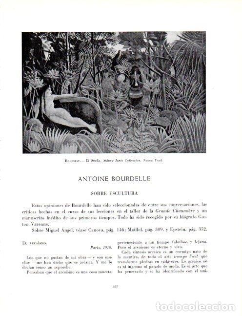 Otros art&iacute;culos de coleccionismo en papel: LAMINA V19103: El sue&ntilde;o por Henri Rousseau - Robert Goldwater