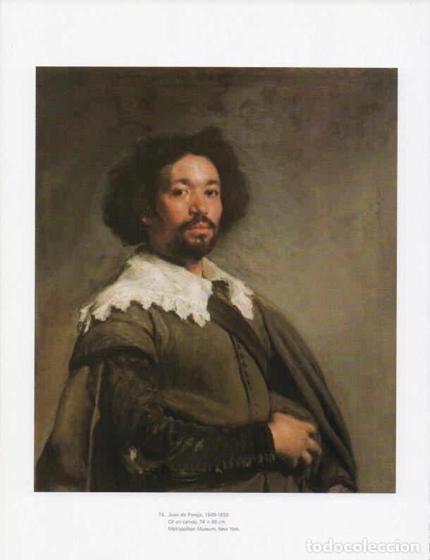 Otros art&iacute;culos de coleccionismo en papel: LAMINA V18941: Velazquez. Juan de Pareja 1649-1650 - Santiago Alcolea i Gil