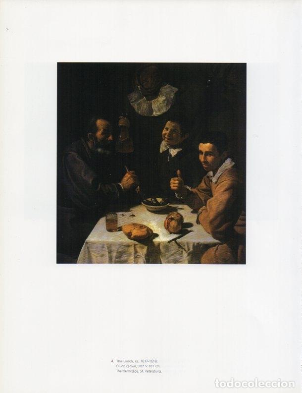 Otros art&iacute;culos de coleccionismo en papel: LAMINA V18897: Velazquez. The Lunch 1617-1618 - Santiago Alcolea i Gil