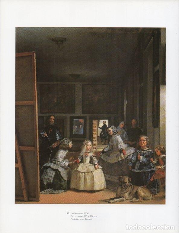 Otros art&iacute;culos de coleccionismo en papel: LAMINA V18951: Velazquez. Las Meninas 1656 - Santiago Alcolea i Gil