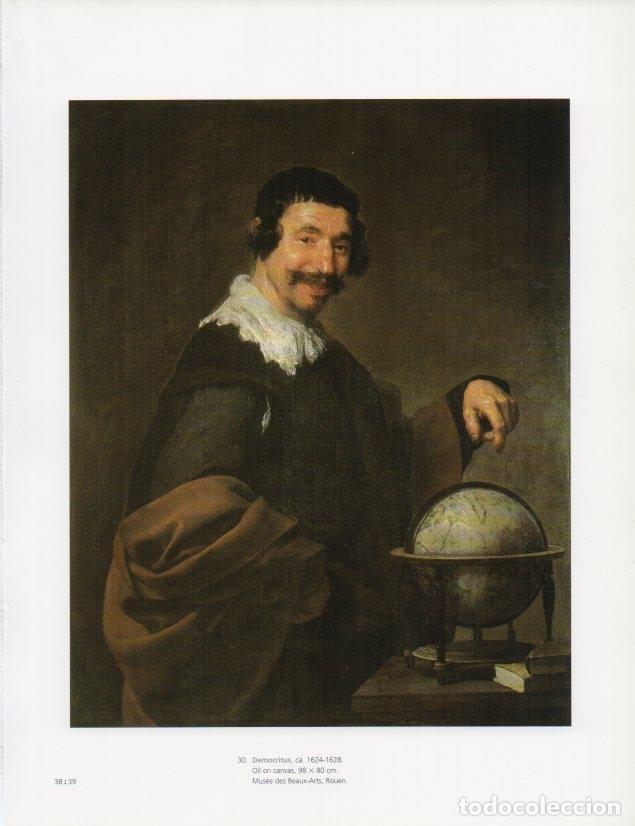 Otros art&iacute;culos de coleccionismo en papel: LAMINA V18912: Velazquez. Democritus 1624-1628 - Santiago Alcolea i Gil