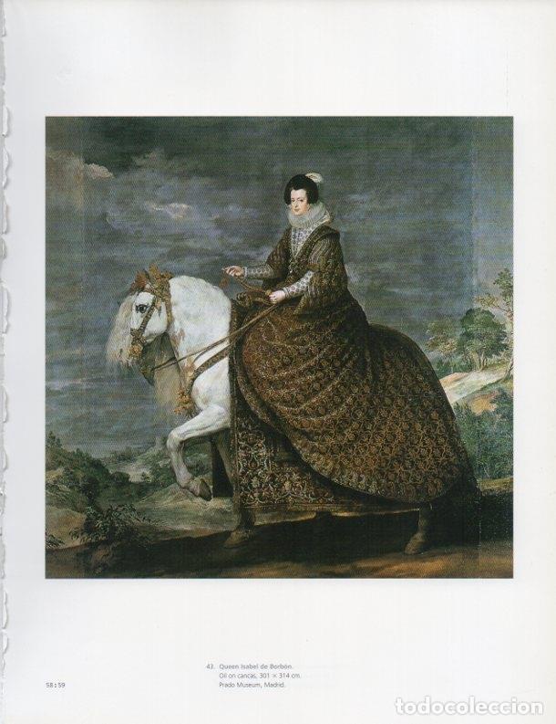 Otros art&iacute;culos de coleccionismo en papel: LAMINA V18921: Velazquez. Queen Isabel de Borbon - Santiago Alcolea i Gil