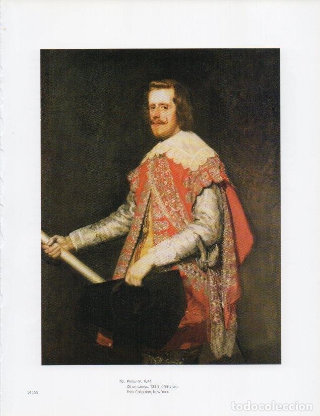 Otros art&iacute;culos de coleccionismo en papel: LAMINA V18919: Velazquez. Philip IV 1644 - Santiago Alcolea i Gil