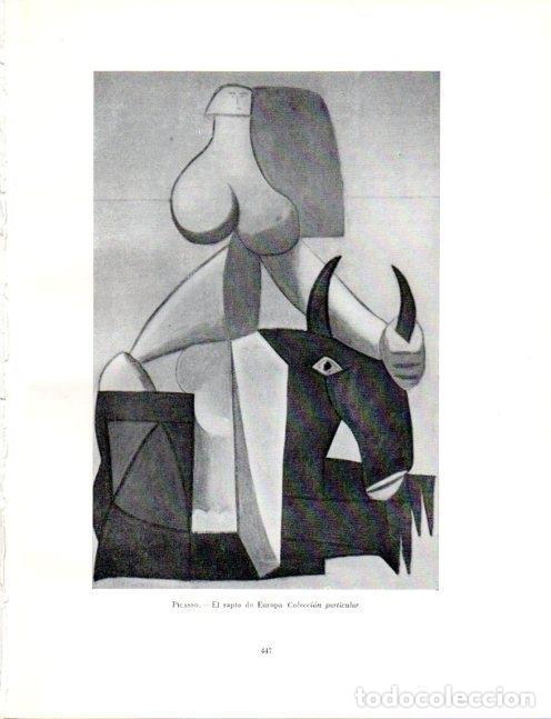 Otros art&iacute;culos de coleccionismo en papel: LAMINA V19155: El rapto de Europa por Picasso - Robert Goldwater