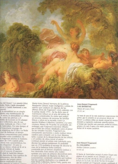 Otros art&iacute;culos de coleccionismo en papel: LAMINA V20306: Las ba&ntilde;istas por Jean-Honore Fragonard - Varios