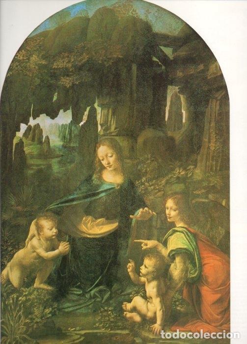Otros art&iacute;culos de coleccionismo en papel: LAMINA V20373: La Virgen de las rocas por Leonardo da Vinci - Varios