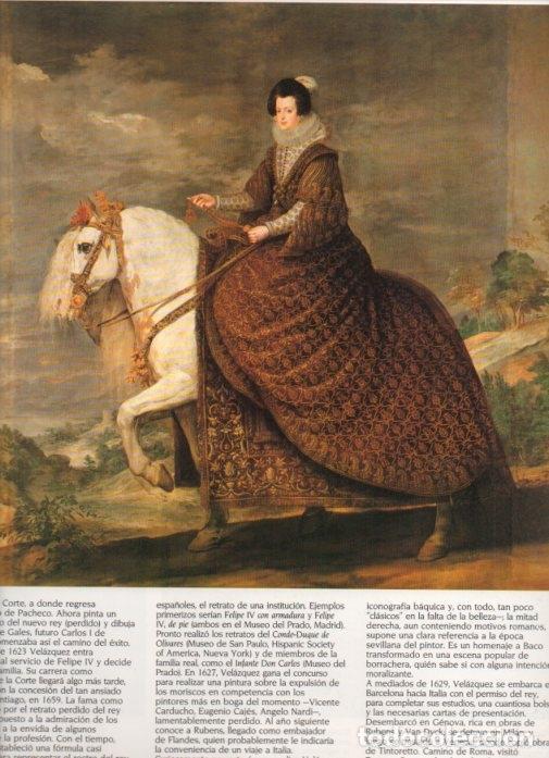 Otros art&iacute;culos de coleccionismo en papel: LAMINA V20348: La reina Isabel de Francia por Velazquez - Varios
