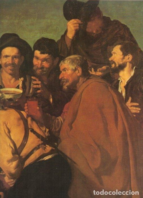 Otros art&iacute;culos de coleccionismo en papel: LAMINA V20350: Los borrachos fragmento por Velazquez - Varios