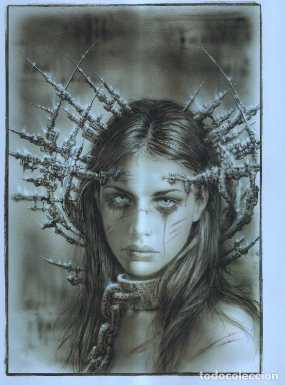 Otros art&iacute;culos de coleccionismo en papel: Lamina Luis Royo modelo 5 - Royo