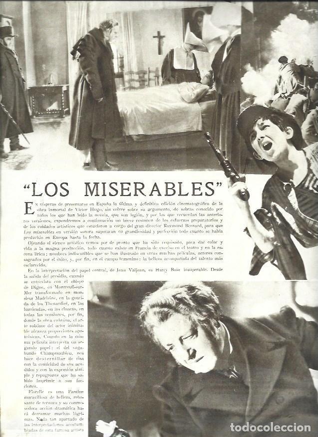 Otros art&iacute;culos de coleccionismo en papel: LAMINA 32512: Escenas de Los Miserables