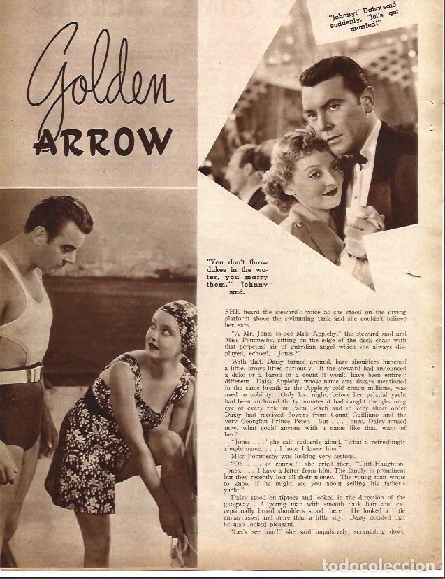 Otros art&iacute;culos de coleccionismo en papel: LAMINA 32284: Bette Davis en Golden Arrow - VVAA