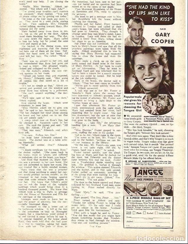 Otros art&iacute;culos de coleccionismo en papel: LAMINA 32201: Publicidad de Tangee con Gary Cooper - VVAA