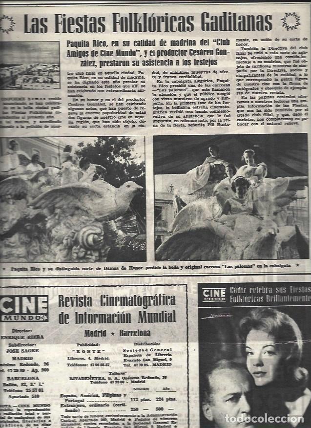 Otros art&iacute;culos de coleccionismo en papel: LAMINA 32976: Paquita Rico en cadiz - VVAA