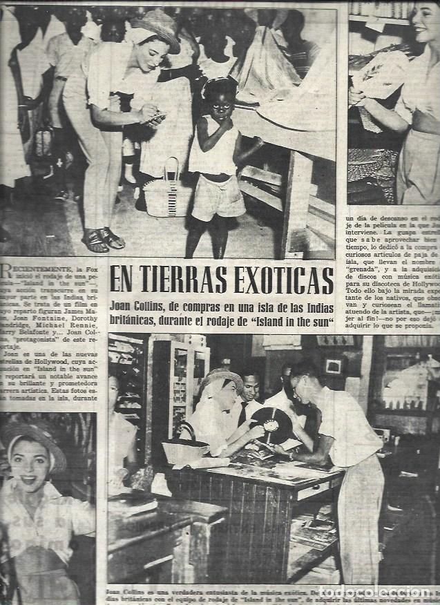 Otros art&iacute;culos de coleccionismo en papel: LAMINA 33023: Joan Collins en las Indias Britanicas - VVAA