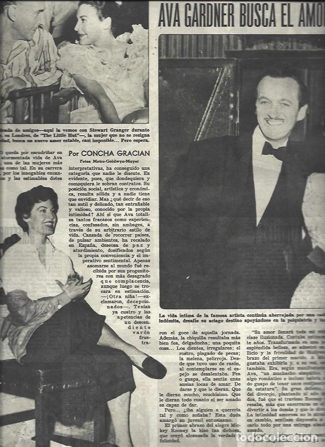 Otros art&iacute;culos de coleccionismo en papel: LAMINA 33113: Ava Gardner y Steward Granger - VVAA