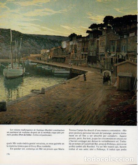 Otros art&iacute;culos de coleccionismo en papel: LAMINA V27174: Port de Soller per Santiago Rusi&ntilde;ol - Francesc Fontbona