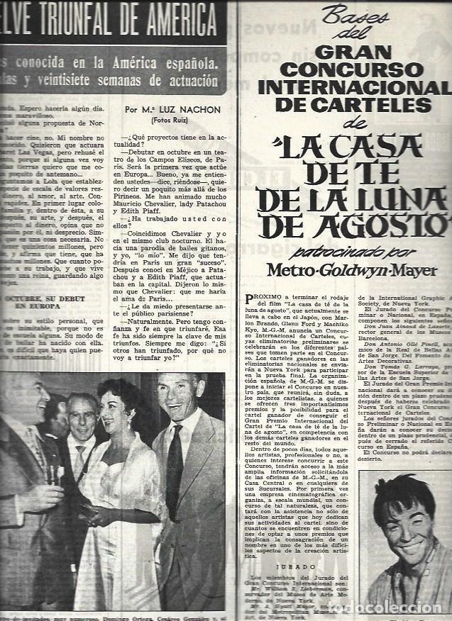 Otros art&iacute;culos de coleccionismo en papel: LAMINA 32676: Lola Flores con Domingo Ortega - VVAA
