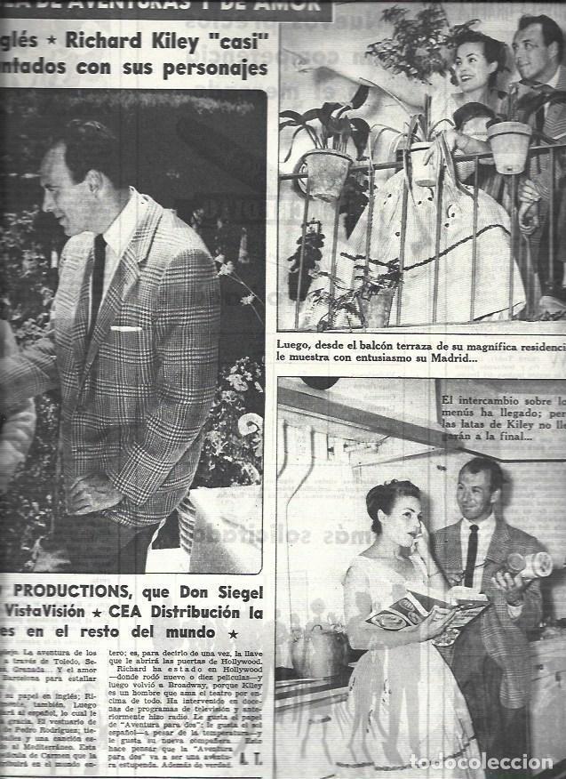 Otros art&iacute;culos de coleccionismo en papel: LAMINA 32619: Carmen Sevilla en Madrid con Richard Kiley - VVAA