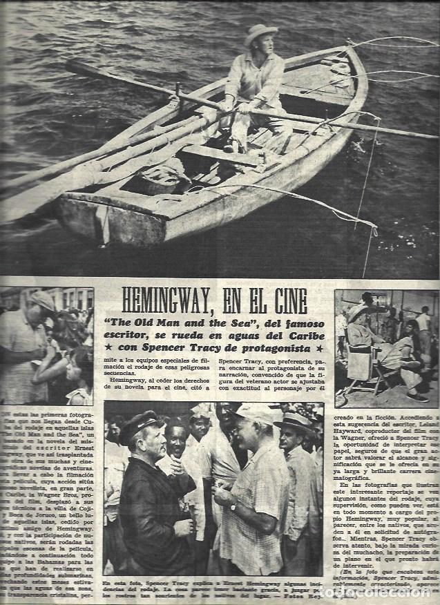 Otros art&iacute;culos de coleccionismo en papel: LAMINA 32609: Hemingway en el cine - VVAA