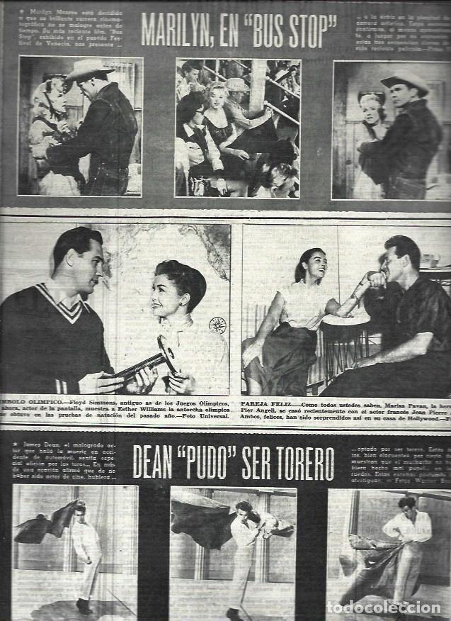 Otros art&iacute;culos de coleccionismo en papel: LAMINA 32762: James Dean y Marilyn Monroe en Bus Stop - VVAA