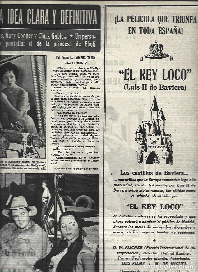 Otros art&iacute;culos de coleccionismo en papel: LAMINA 32812: Sara Montiel en el rodaje de Run of the Arrow - VVAA