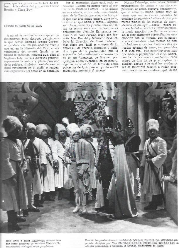 Otros art&iacute;culos de coleccionismo en papel: LAMINA 33885: Marlene Dietrich en Capricho Imperial - VVAA