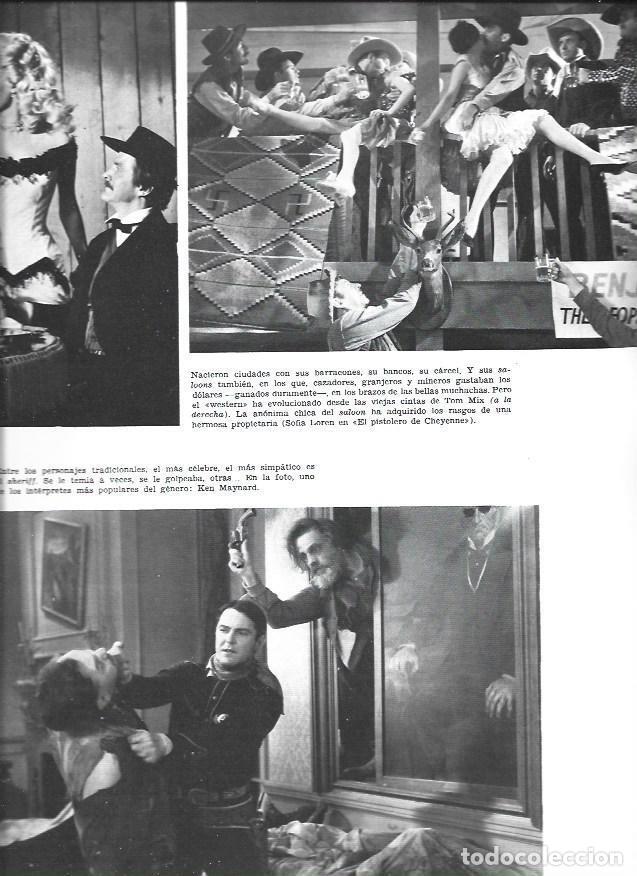 Otros art&iacute;culos de coleccionismo en papel: LAMINA 33924: Sofia Loren en El pistolero de Cheyenne y Ken Maynard - VVAA