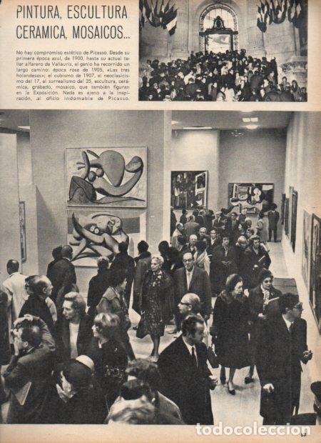 Otros art&iacute;culos de coleccionismo en papel: LAMINA V21444: Exposicion de Picasso en Paris - Varios