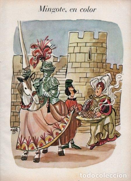 Paper Collecting Others: LAMINA V21548: Ilustracion de Mingote en color para Blanco y Negro numero 2850 - Varios