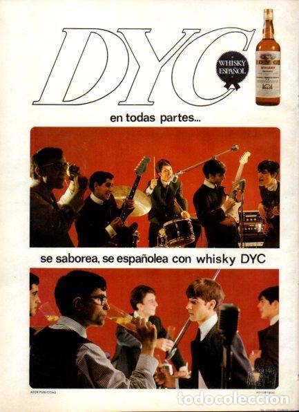 Otros art&iacute;culos de coleccionismo en papel: LAMINA V21178: Publicidad whisky Dyc - Varios