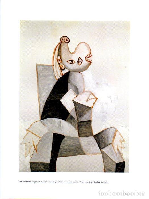 Otros art&iacute;culos de coleccionismo en papel: LAMINA V27962: Mujer sentada en un sillon gris por Picasso - Varios