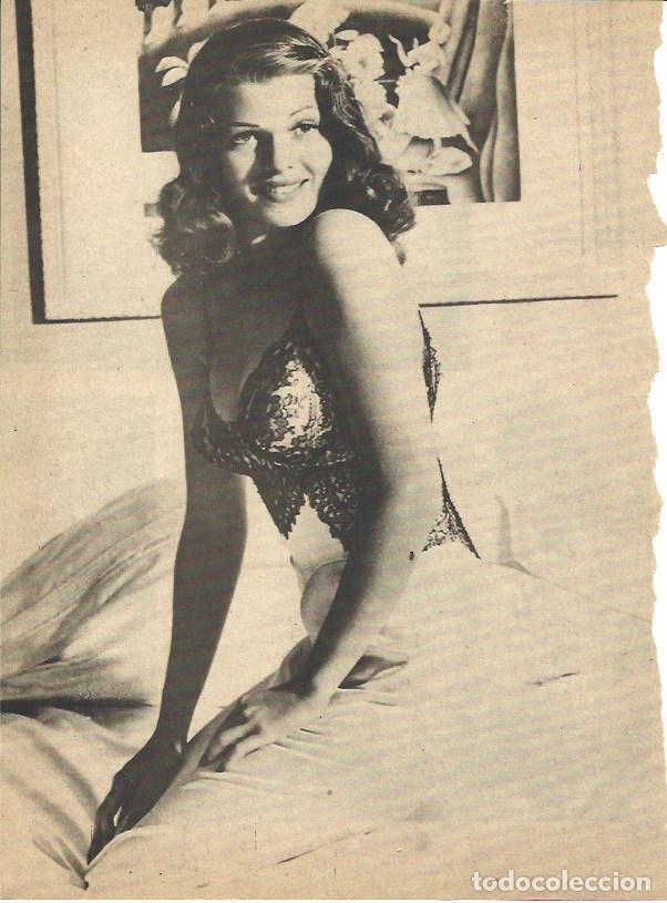 Otros art&iacute;culos de coleccionismo en papel: LAMINA 34496: Rita Hayworth - VVAA