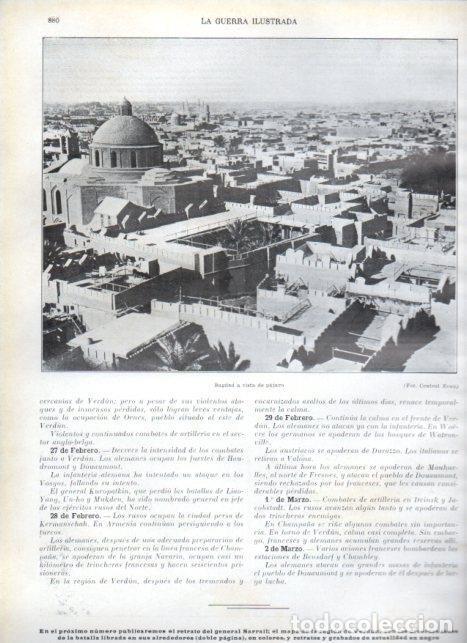 Collectionnisme Papier divers: LAMINA V22366: Bagdad a vista de pajaro - Augusto Riera
