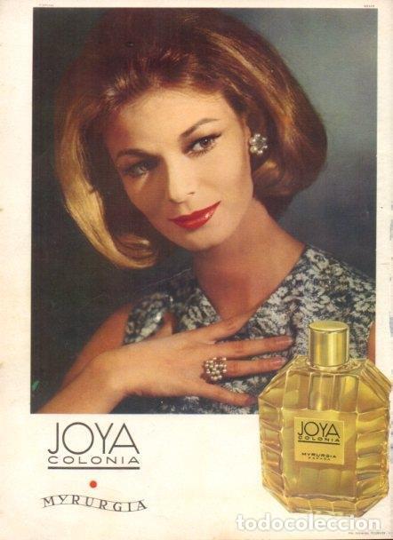 Otros art&iacute;culos de coleccionismo en papel: LAMINA V22208: Publicidad Joya colonia de Myrurgia - Varios